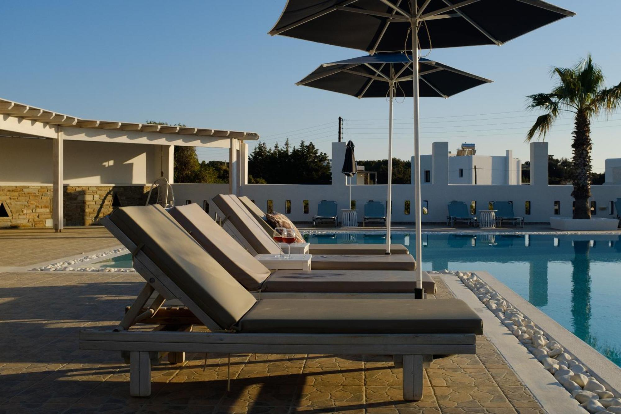 Villa Faros Aliko Beach Exterior foto