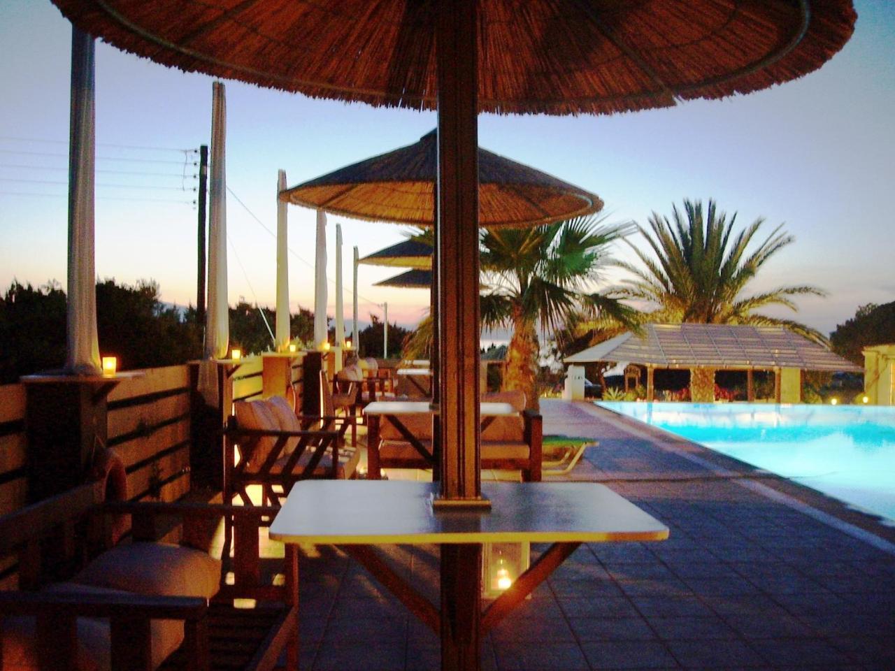 Villa Faros Aliko Beach Exterior foto